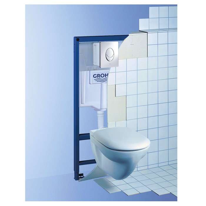 Инсталляция для унитаза Grohe 38721001 + набор гигиенического душа 28512001 (G7215120)